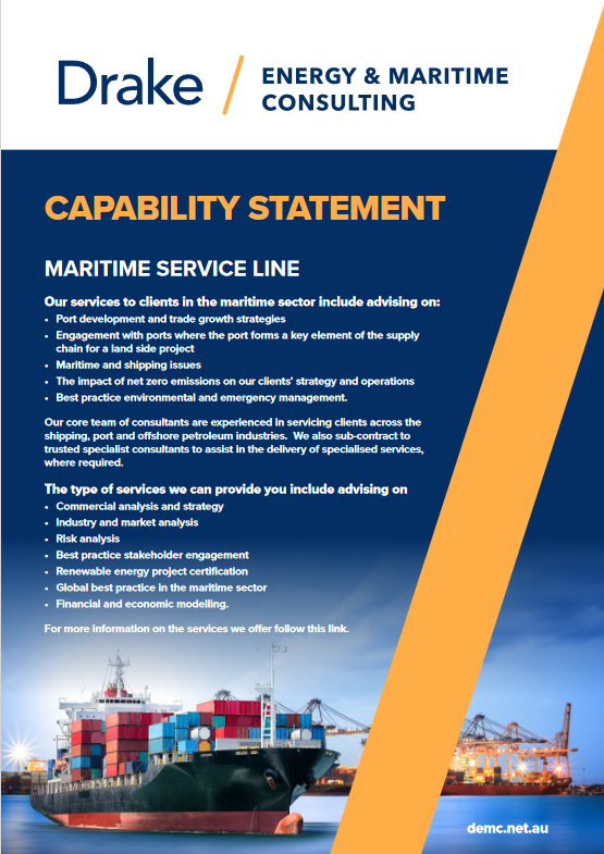 Maritime Capability Statement